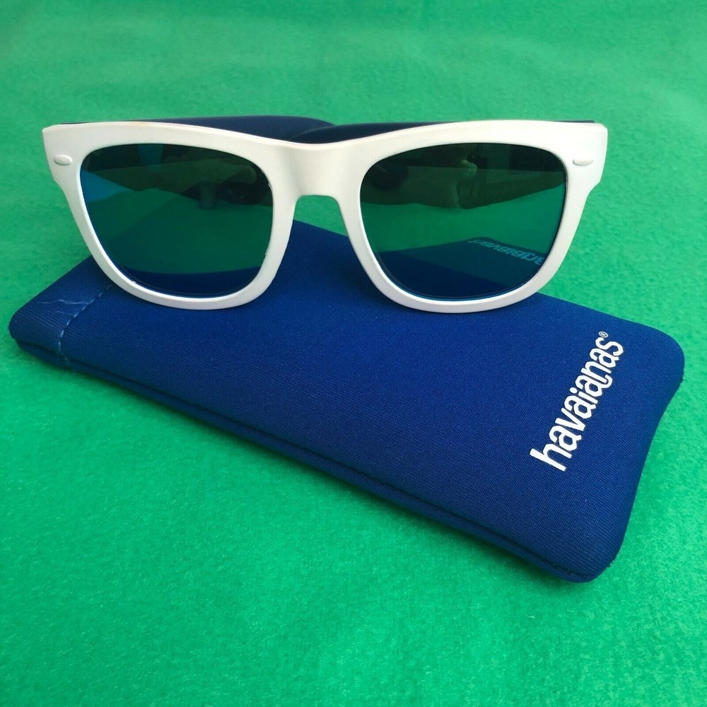 Havaianas White Sunglasses w Case Paraty / S QT1Z9 Unisex Shades 48/19/130